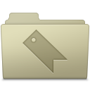Favorites Folder Ash Icon 128x128 png
